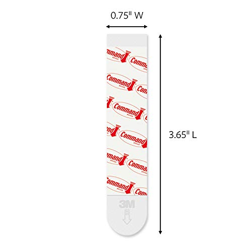 Command Large Replacement Strips, Re-Hang Indoor Hooks (GP023-20NA) with Refill Strips, Easy to Open Packaging