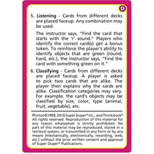 Super Duper Publications | Articulation Photos J Fun Deck Flash Cards | Educational Learning Resource for Children