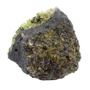 Raw Olivine, Mineral Specimen - Approx. 1" - Geologist Selected & Hand Processed - Great for Science Classrooms - Eisco Labs