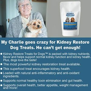 Kidney Restore Dog Treats: Restorative Dog Treats for Kidney Issues, Low Protein Dog Treats for Any Kidney Diet Dog Food, Special Renal Treats for Supporting Good Kidney Health for Dogs. Best Treat!