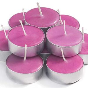 Lavender Candle Scented Candles Tea Lights Candles - Lavender Candles - 30 Pack - Lavender Candles Tea Lights with 3-4 Hour Burn Time - Tea Candles -Tea Light Candles for Holiday, Wedding and Home