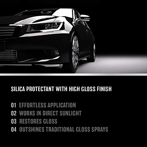 SoCal Wax Shop Ceramic Spray Sealant - Top Coat SIO2 Silica Car Sealant Spray for Ceramic Coating Boost and Mirror Shine Paint Polish - Car Detailing Products and Auto Care Accessories