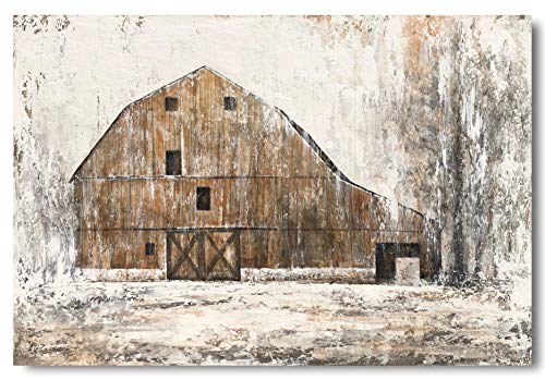 Yihui Arts Large Farmhouse Rustic Wall Decor Canvas Wall Art Painting Pictures for Dinning Room