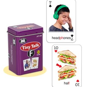 Super Duper Publications | Tiny Talk Articulation and Language Photo Flash Cards Set 2 (10 Fun Decks) | Educational Learning Resource for Children