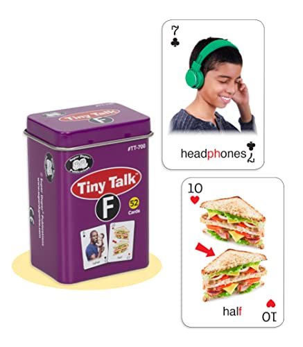 Super Duper Publications | Tiny Talk Articulation and Language Photo Flash Cards Set 2 (10 Fun Decks) | Educational Learning Resource for Children