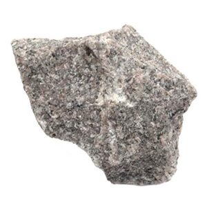 6PK Raw Pink Granite, Igneous Rock Specimens - Approx. 1" - Geologist Selected & Hand Processed - Great for Science Classrooms - Class Pack - Eisco Labs