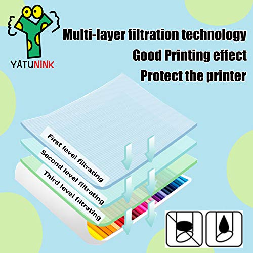 YATUNINK Remanufactured Ink Cartridge Replacement for HP 962XL 962 962 XL Ink Cartridges Black Color Combo Pack for HP OfficeJet Pro 9010 9015 9018 9020 9025 9012 Wireless All-in-one Printer (4 Pack)