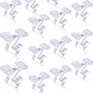 clear drop ceiling hooks hanging polycarbonate ceiling hanger track clip suspended ceiling hooks for hanging plants classroom office signs decorations (25 pieces)