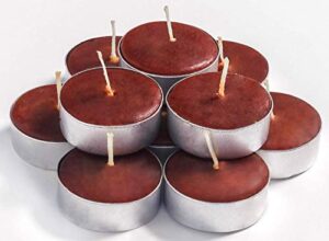 black cherry candle scented candles tea lights candles - black cherry tealights - 30 pack - black cherry tea lights with 3-4 hour burn time tea candles - tealight candles for holiday, wedding and home