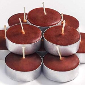 Black Cherry Candle Scented Candles Tea Lights Candles - Black Cherry Tealights - 30 Pack - Black Cherry Tea Lights with 3-4 Hour Burn Time Tea Candles - TeaLight Candles for Holiday, Wedding and Home