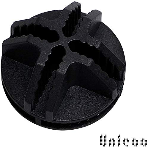 UNICOO - Plastic Cube Organizer Connectors Black Set of 8