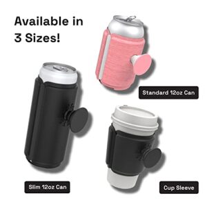 PopSockets PopThirst Can Koozie, Drink Holder, Koozies for Cans - Macaron Pink
