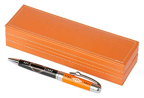 Harley-Davidson Ride Free Black Ink Pen w/Orange Gift Box - Orange HDL-20115