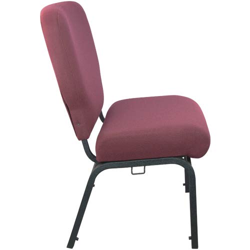 Flash Furniture Advantage Signature Elite Maroon Church Chair - 20 in. Wide