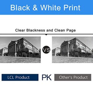 LCL Compatible Professional Version Ink Cartridge Replacement for HP 82 CH565A 510 111 (2-Pack Black)