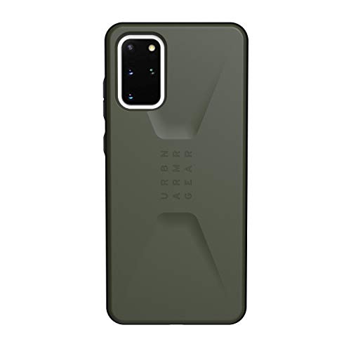 URBAN ARMOR GEAR UAG Samsung Galaxy S20 Plus Case [6.7-inch Screen] Civilian [Olive Drab] Sleek Ultra-Thin Feather-Light Military Drop Tested Protective Cover