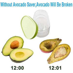 2-Pack Avocado Storage, Avocado Keeper, Avocado Saver Holder, Avocado Container to Keep Your Avocados Fresh for Days