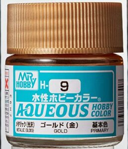 mr.hobby - aqueous hobby colors 10 ml gold