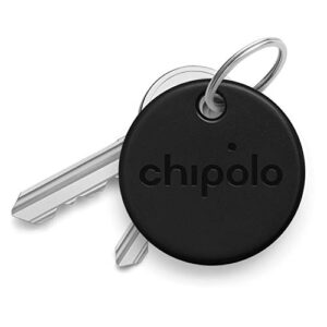 Chipolo (2020) - Finder, Bluetooth Tracker, Item Finder. Free Premium Features. iOS and Android Compatible (ONE 4 Pack, Blue, Red, Black, White)