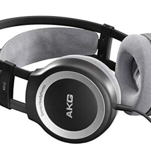 Headset Repair Parts Head Band Ear Pad for AKG K511 K512 K514 Headphones Replacement (Black) (Headband 1 Pcs)