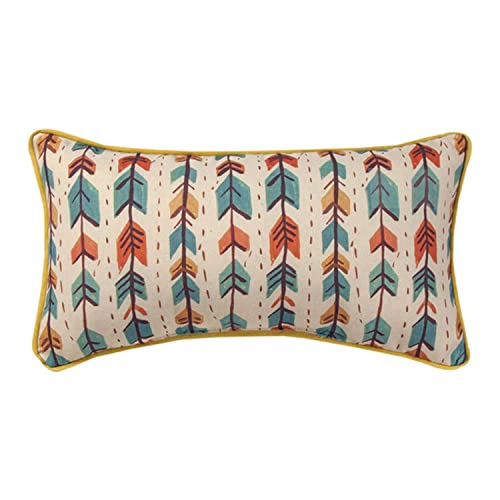 Manual Woodworkers SHSVHR Southwestern Vibes Horse Throw Pillow, 17 x 9 inch, Multicolor
