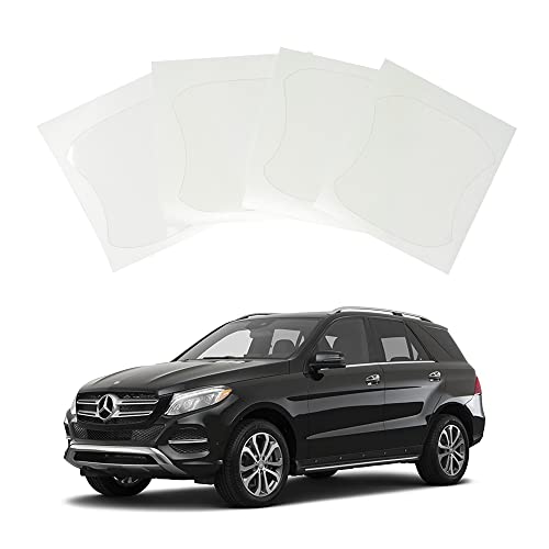 YelloPro Custom Fit Door Handle Cup 3M Scotchgard Anti Scratch Clear Paint Protector Film Self Healing Kit for 2016 2017 2018 2019 Mercedes-Benz GLE-Class 300d 350 Sport 400 AMG 43 550e 4MATIC Hybrid