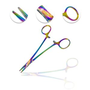 Cynamed Mayo Hegar Needle Holder Driver with Multi Color Plasma Coating, 6 inch