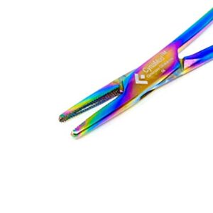 Cynamed Mayo Hegar Needle Holder Driver with Multi Color Plasma Coating, 6 inch