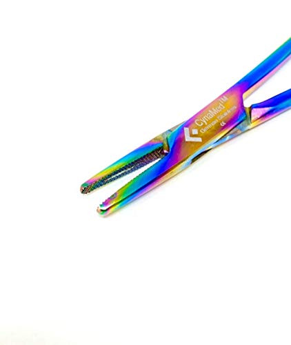 Cynamed Mayo Hegar Needle Holder Driver with Multi Color Plasma Coating, 6 inch