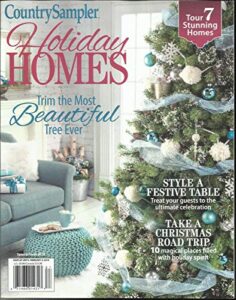 country sampler magazine special issue 2018, holiday homes. product