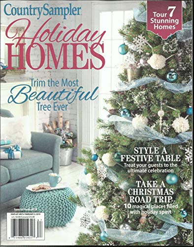 COUNTRY SAMPLER MAGAZINE SPECIAL ISSUE 2018, HOLIDAY HOMES. Product