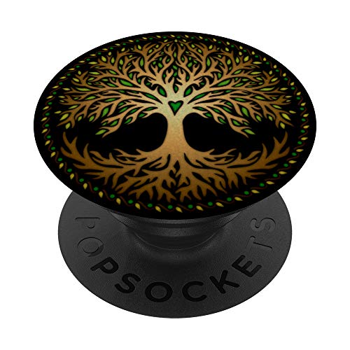 Yggdrasil, Celtic, Tree, Life, Norse, Mythology, Nature, PopSockets Swappable PopGrip