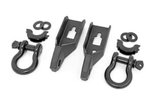 rough country tow hook shackle mount kit for 2009-2020 ford f-150 - rs158