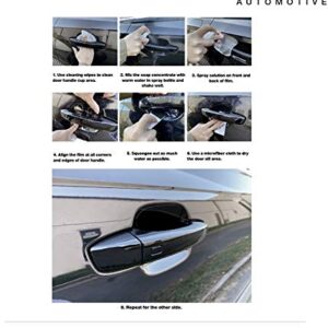 YelloPro Custom Fit Door Handle Cup 3M Scotchgard Anti Scratch Clear Bra Paint Protector Film Cover Self Healing PPF Guard Kit for 2018 2019 2020 2021 2022 2023 Nissan Leaf S, SV, SL Hatchback