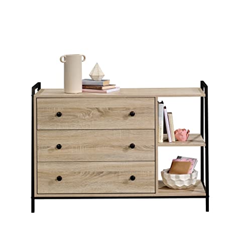 Sauder North Avenue Dresser, L: 42.95" x W: 15.83" x H: 30.0", Charter Oak Finish