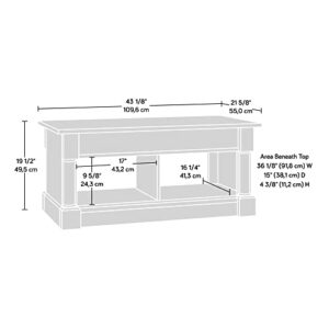 Sauder North Avenue Dresser, L: 42.95" x W: 15.83" x H: 30.0", Charter Oak Finish