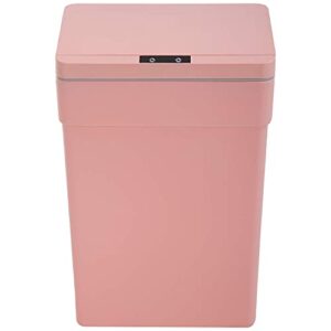 13 gallon trash can plastic kitchen trash can automatic touch free high-capacity garbage can with lid for bedroom bathroom home office 50 liter