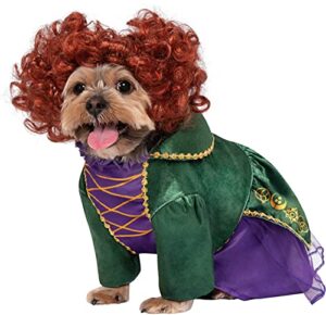 rubie's disney hocus pocus winifred sanderson pet costume, large
