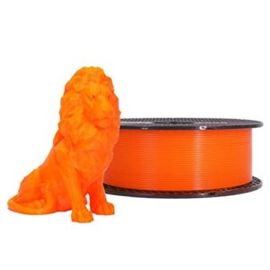prusament prusa orange, pla filament 1.75mm 1kg spool (2.2 lbs), diameter tolerance +/- 0.02mm