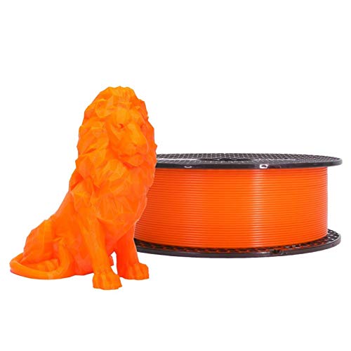 Prusament Prusa Orange, PLA Filament 1.75mm 1kg Spool (2.2 lbs), Diameter Tolerance +/- 0.02mm