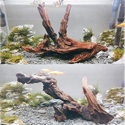 PINVNBY Large Driftwood for Aquarium Decorations Natural Assorted Branches Dearded Dragon Tank Accessories Terrarium Decor