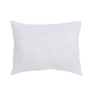 sumersault soft white toddler travel pillow 13" x 10" x 4.5" extra soft yet supportive perfect for cars, airplanes, strollers or any travel