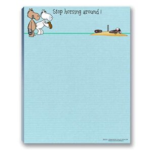 Funny Office Nopteads Assorted Packs - 4 Novelty Notepads - Funny Office Supplies (4) (To Do Lists #3)