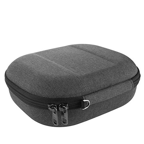 Geekria Shield Headphones Case Compatible with Audio-Technica ATH-SR50BT, ATH-SR30BT, ATH-ANC900BT Case, Replacement Hard Shell Travel Carrying Bag with Cable Storage (Dark Grey)