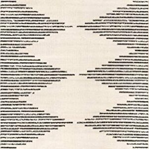 nuLOOM Romina Diamond Stripes Area Rug, 5' x 8', Grey