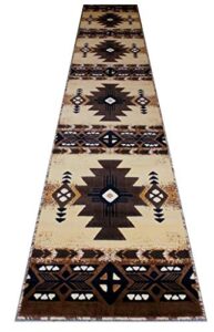 champion rugs southwest native american navajo aztec indian berber carpet area rug (2 feet x 7 feet runner)