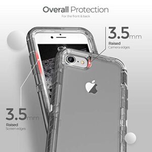 ORIbox Case Compatible with iPhone 7 Plus Case, Compatible with iPhone 8 Plus Case, Heavy Duty Shockproof Anti-Fall clear case