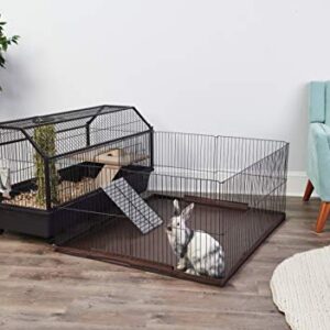 Oxbow Enriched Life Small Animal Playpen - Leakproof Floor Cover for Rabbits, Guinea Pigs & Other Small Pets (Extra Large)