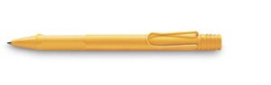 lamy safari candy ballpoint pen special edition 221 - ballpoint pen made of robust abs plastic in mango with ergonomic handle and timeless design - with large capacity refill - line width m