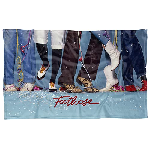 Trevco Footloose Loose Feet Fleece Blanket (36x58)